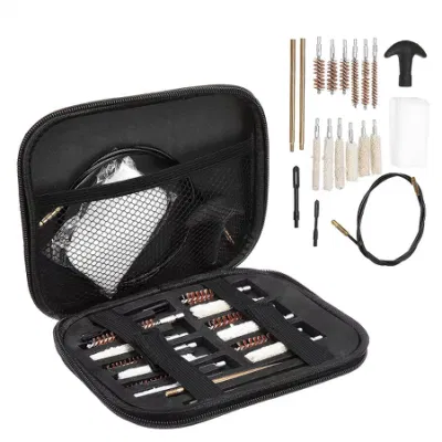 Kit de limpieza de armas universal, juegos de cepillos, herramientas, accesorios de caza